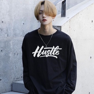Long Sleeve shirt for men fashion round neck tees (glow in the dark) #8