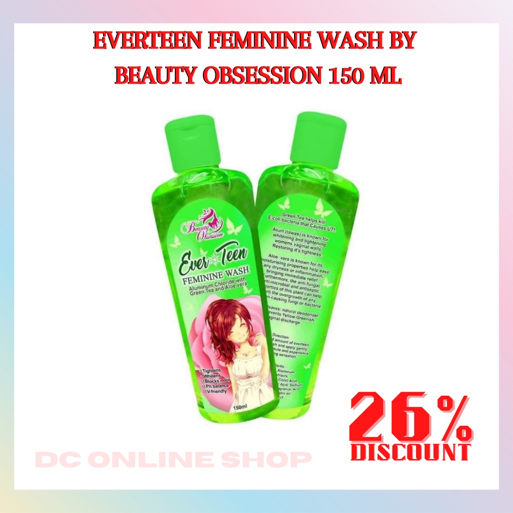 Everteen Feminine Wash by Beauty Obsession 150 ML Shopee Philippines
