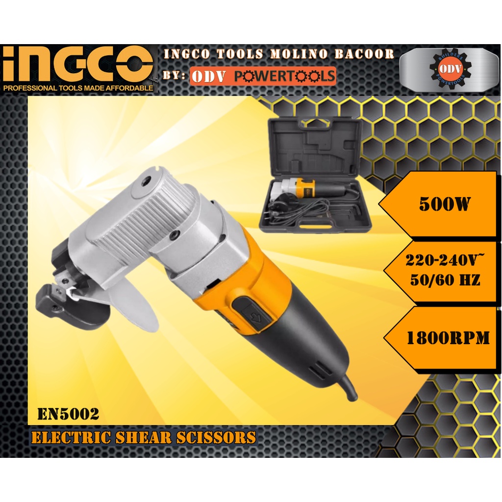 INGCO Electric Shear Scissors 500W EN5002 ODV POWERTOOLS Shopee