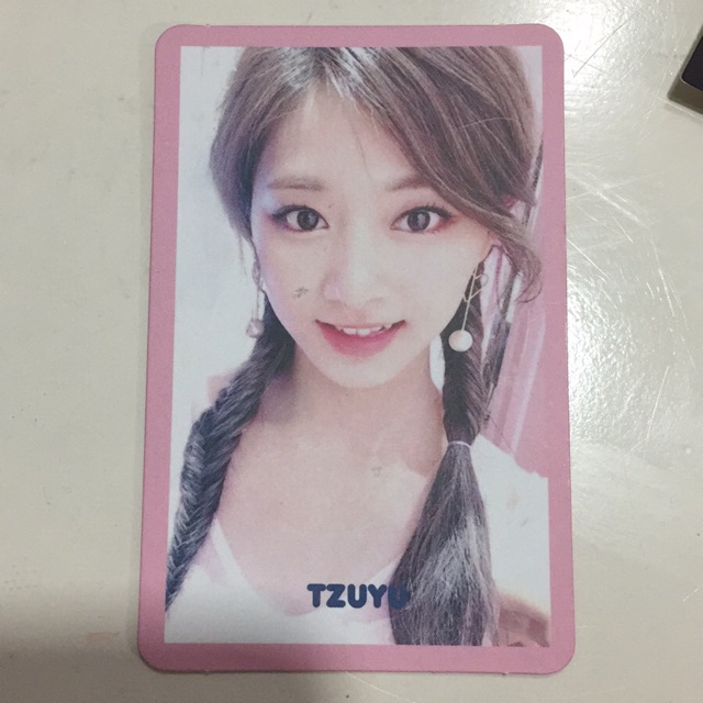 Twice Signal Tzuyu Official Photocard Shopee Philippines