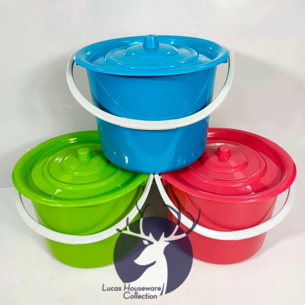 CHAMBER POT ARINOLA KIDS POTTY TRAINING / WATER BUCKET WITH COVER