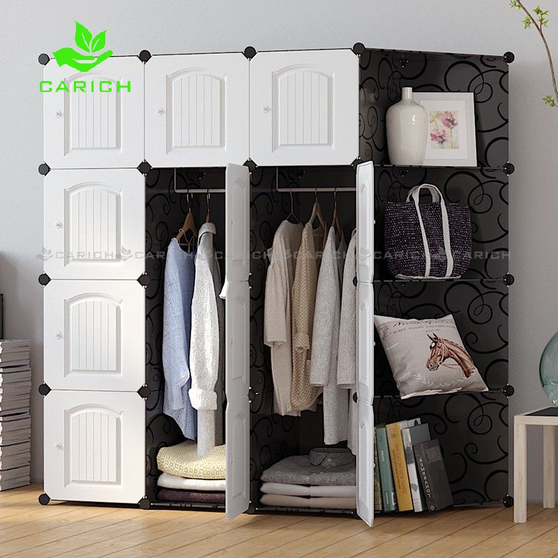 New Design Clothes DIY Wardrobe Screwless Stackable Multi