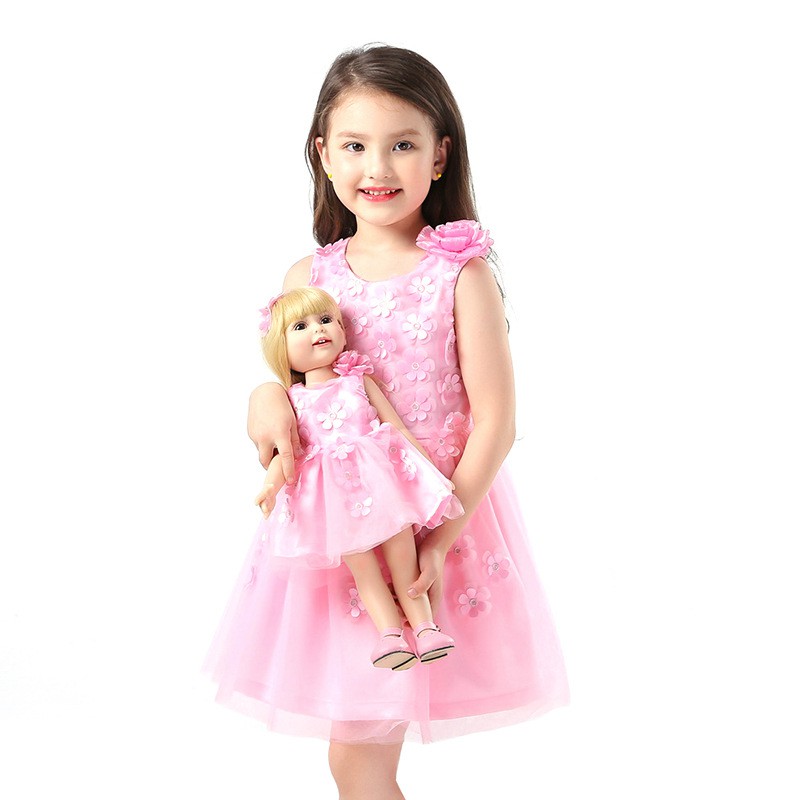 pink dress doll
