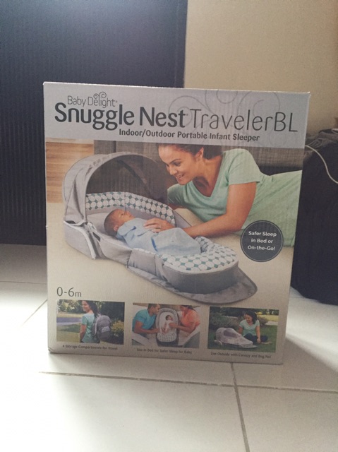 baby delight snuggle nest traveler bl