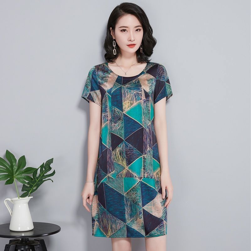 casual silk dress