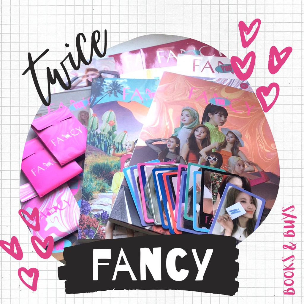 Twice On Hand Fancy Album Sealed Unsealed Official Pob And Inclusions Photocards Shopee Philippines