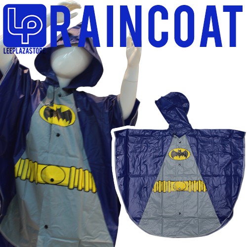 Kids Batman Raincoat (With and Without Cape) | Shopee Philippines