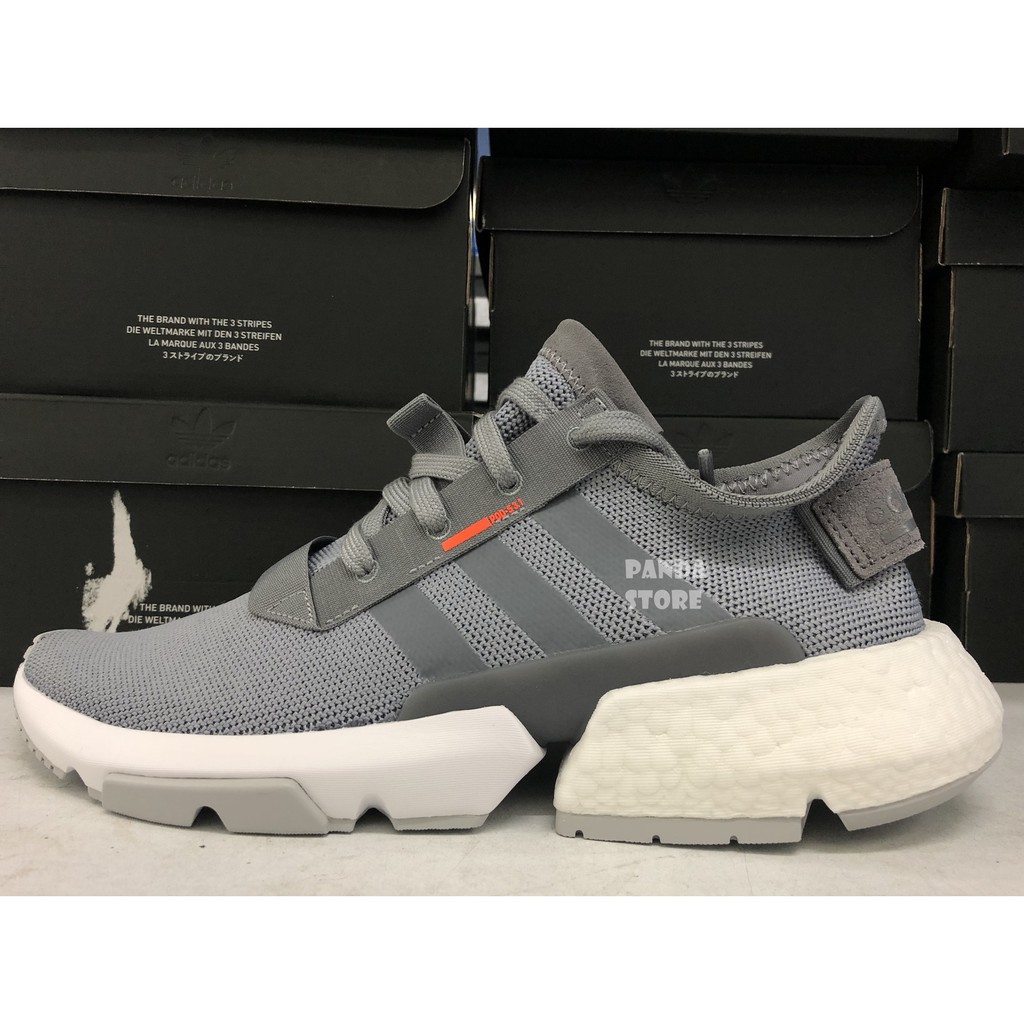 Adidas Pod S3 1 Boost Bottom Casual Shoes 7365 Gray Male Shopee Philippines