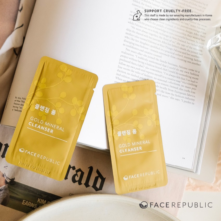 face republic gold mineral cleanser price