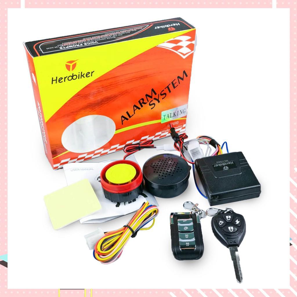 【Available】Motorcycle Talking Alarm System With Engine Shopee Philippines