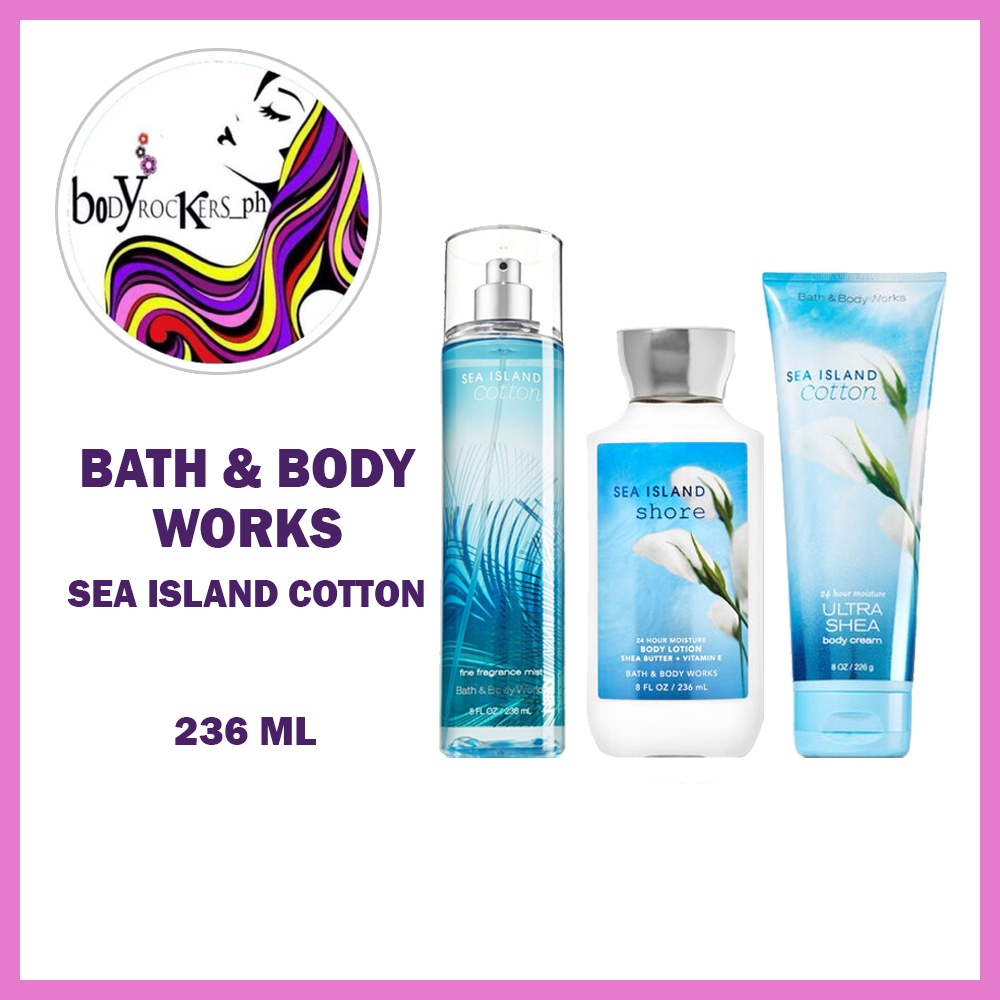 Bath & Body Works Sea Island Cotton 236ml | Shopee Philippines