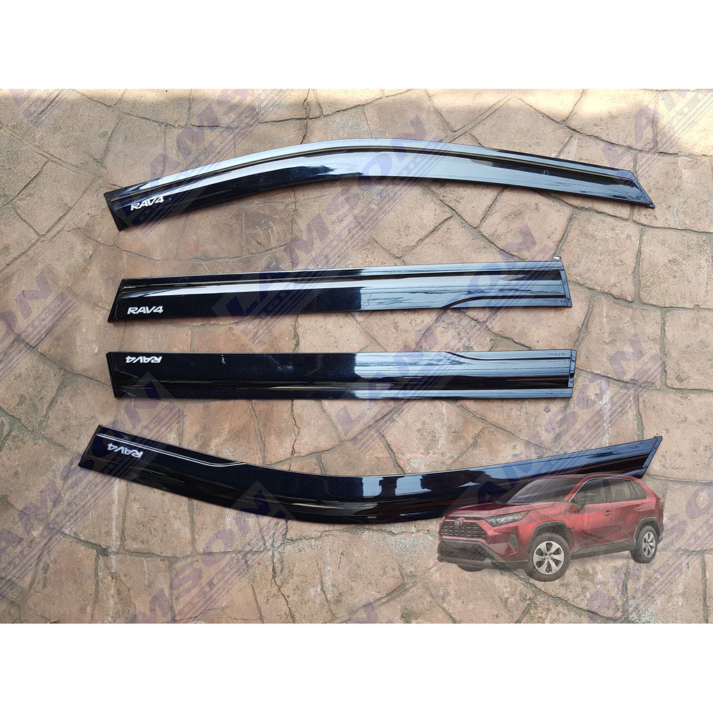 Toyota rav4 5th generation 2019 2021 rain visors BeeCost