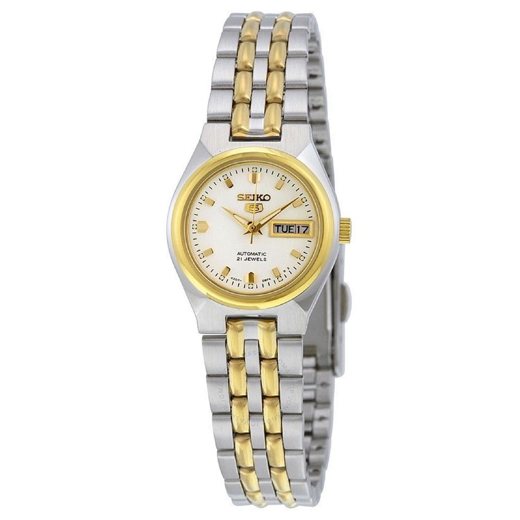 Seiko 5 Sport Automatic SYMK44K1 Silver/Gold All Stainless Steel Women's  Watch | Shopee Philippines