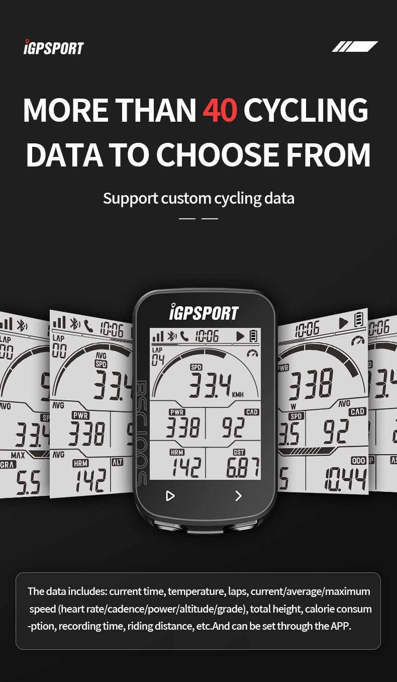 Igpspor Bsc200 Bike Gps Computer Bicycle Cycling Nav Navigation Mtb