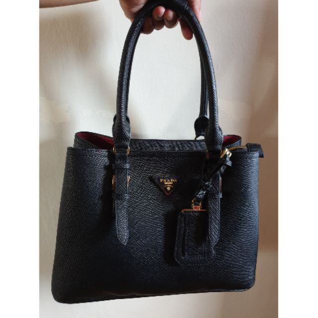 prada two way bag