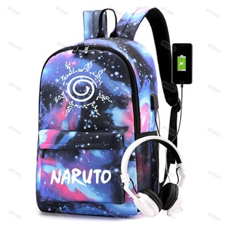 New Naruto-anime Backpack Bag Black Anime Backpacks Kids Boys Girls School  Bag Travel Laptop Daypack | Shopee Philippines