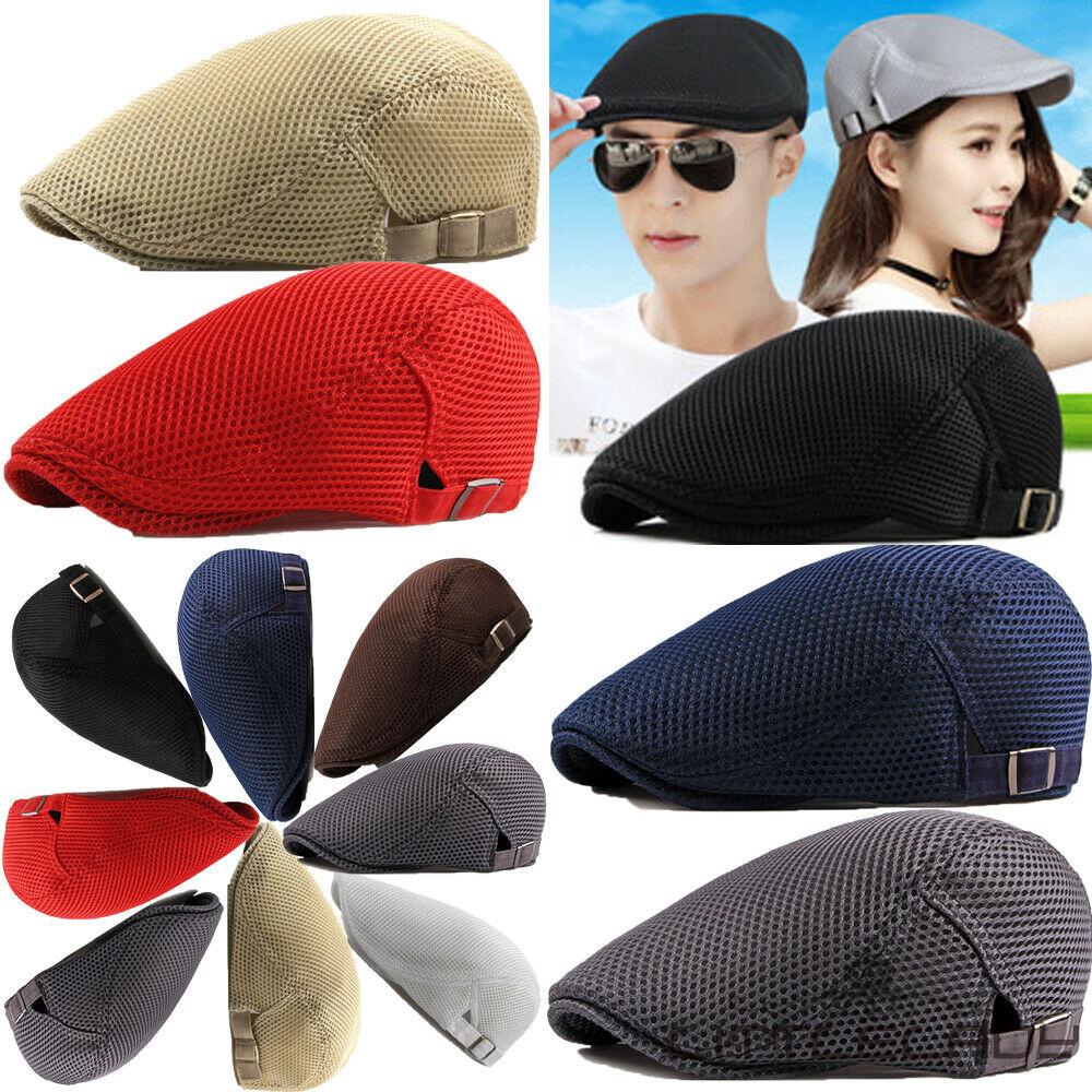 Mesh Cap Spring Autumn Summer Style Breathable Sun Protection Silk Beret Hat