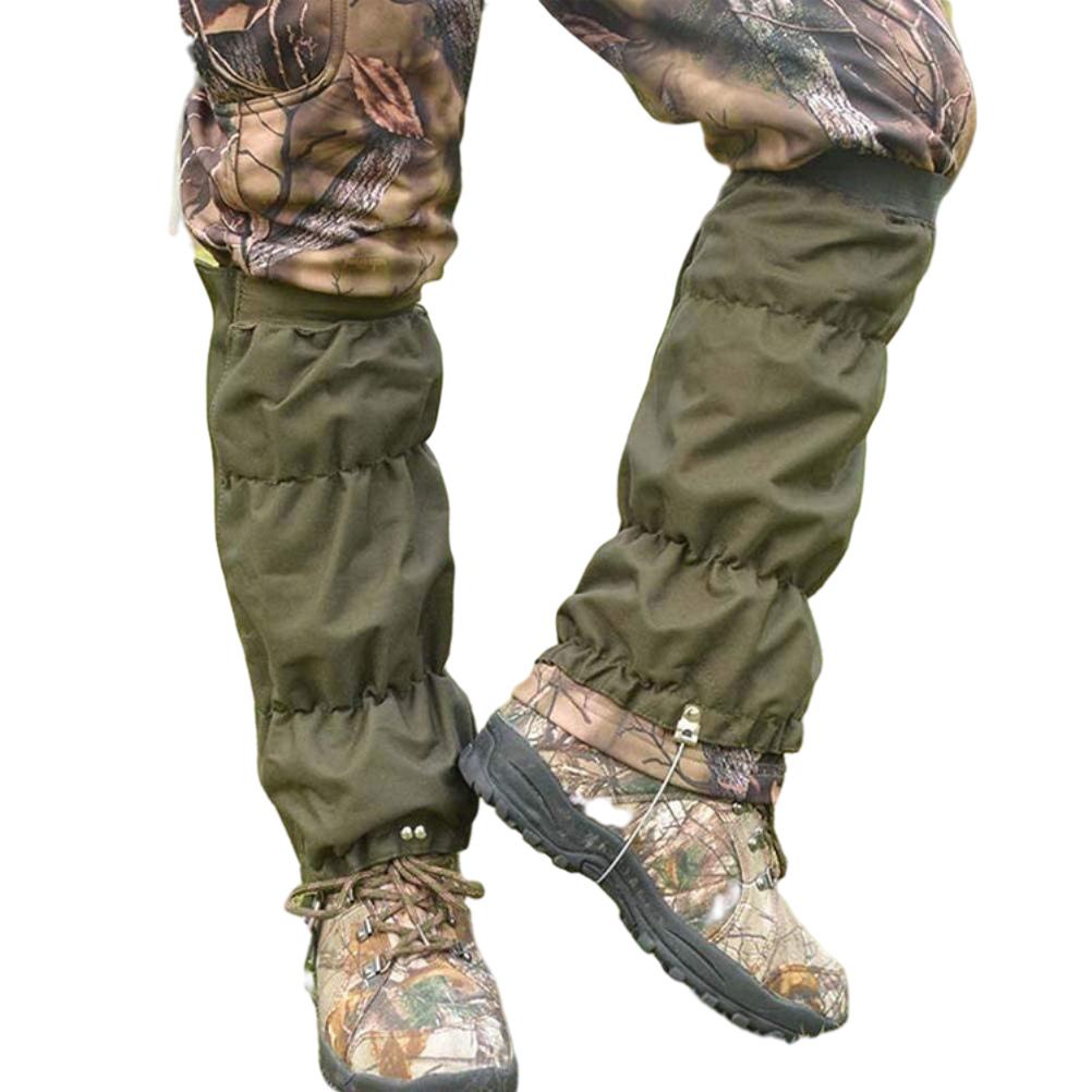 Snake Gaiters Snake Bite Protection for Lower Legs Outdoor Hiking Waterproof Adjustable Boots