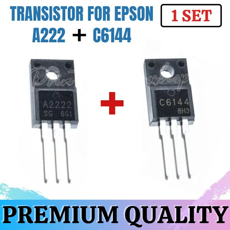 Original A2222 + C6144 Set Transistor Ic For Epson Brand New | Shopee ...