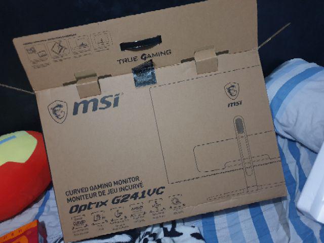 Msi Optix G241vc 24 Frameless Full Hd 75hz Amd Freesync Supported Curve Gaming Monitor Shopee Philippines