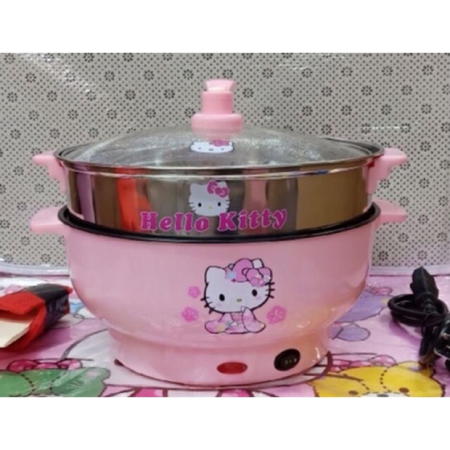 Hello kitty multifunction electric cooking pot home cooking rice