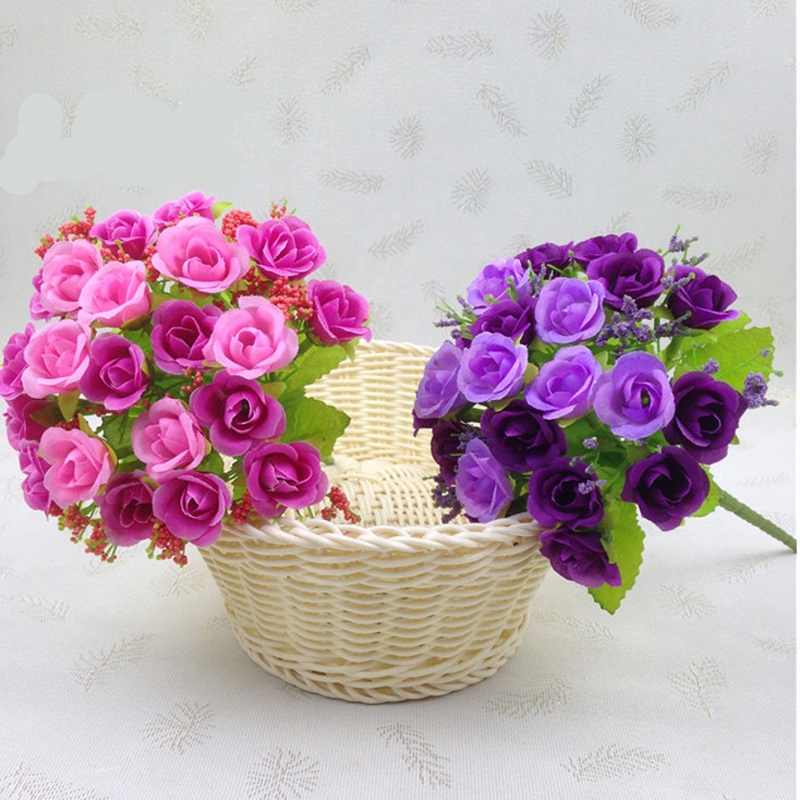 plastic flower bouquet