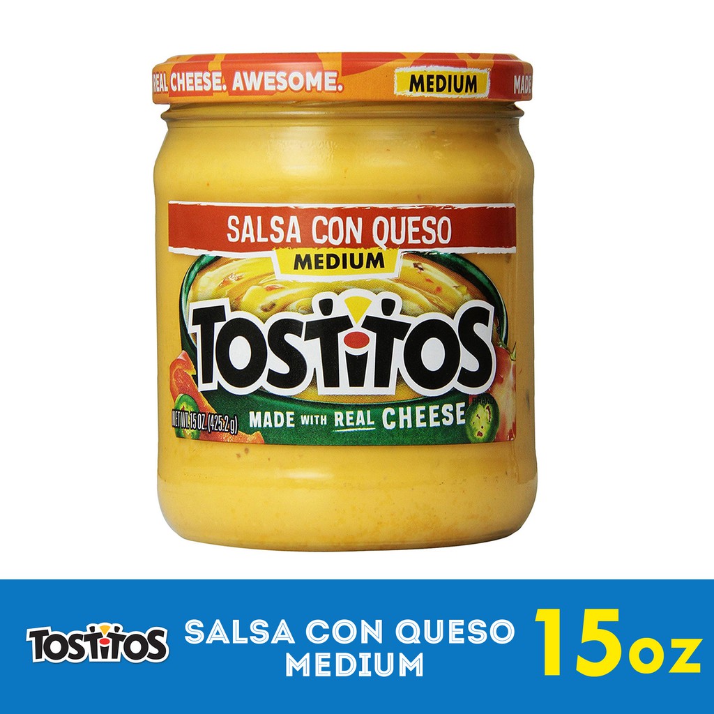 Tostitos Salsa Con Queso Medium Dip 15oz | Shopee Philippines