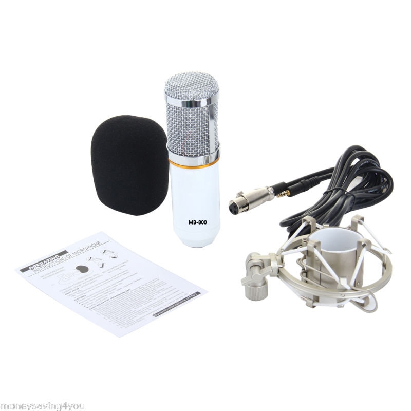 New Mini Bm 800 Condenser Microphone Studio Recording Kits Bm800 Karaoke Microphone For Pc Bm 800 Mi Shopee Philippines