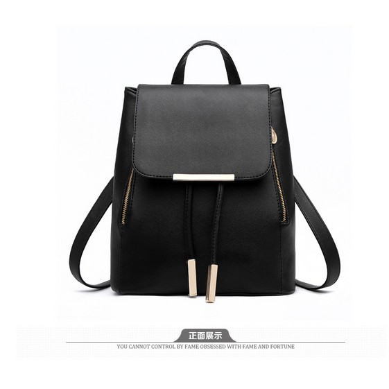 leather office backpack