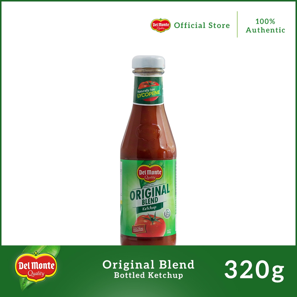 Del Monte Original Blend Ketchup 320g Shopee Philippines