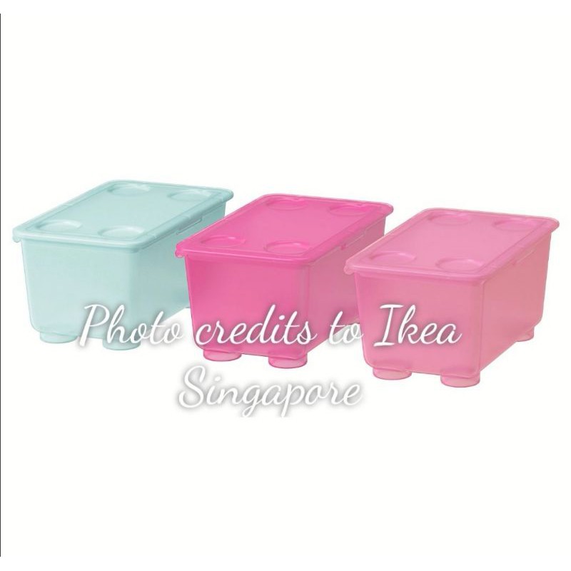 Ikea GLIS Storage Boxes (Set of 3) Shopee Philippines