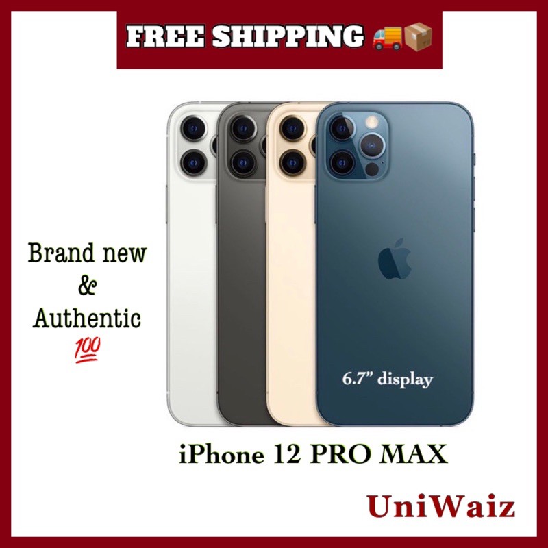 Apple Iphone 12 Pro Max 512gb Brand New Shopee Philippines