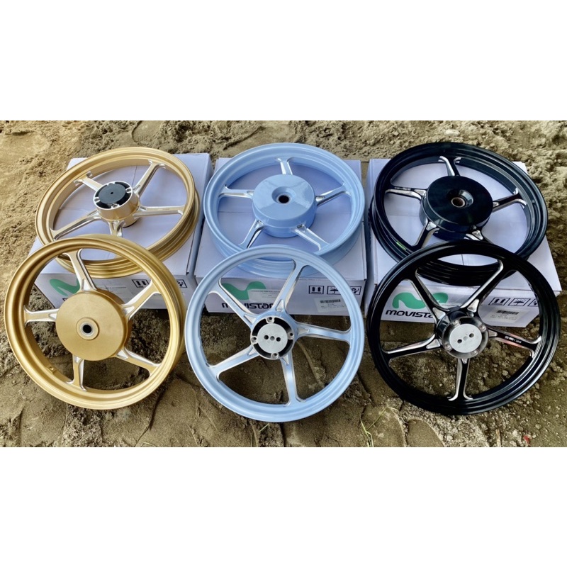 Enkei mags 14 series mio sporty mio 125 click 125/150 Shopee Philippines