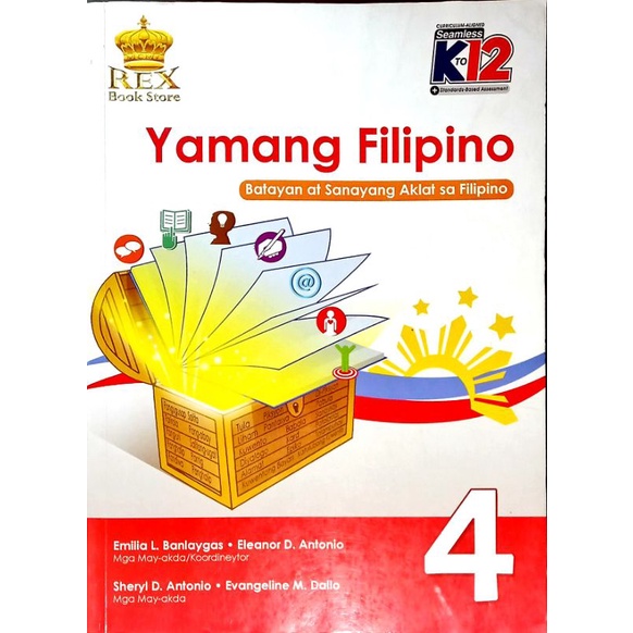 Yamang Filipino Grade 4 Preloved Textbook Shopee Philippines 5640