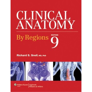 CLINICAL ANATOMY BY REGIONS 9TH EDITION BOOK TYPE
