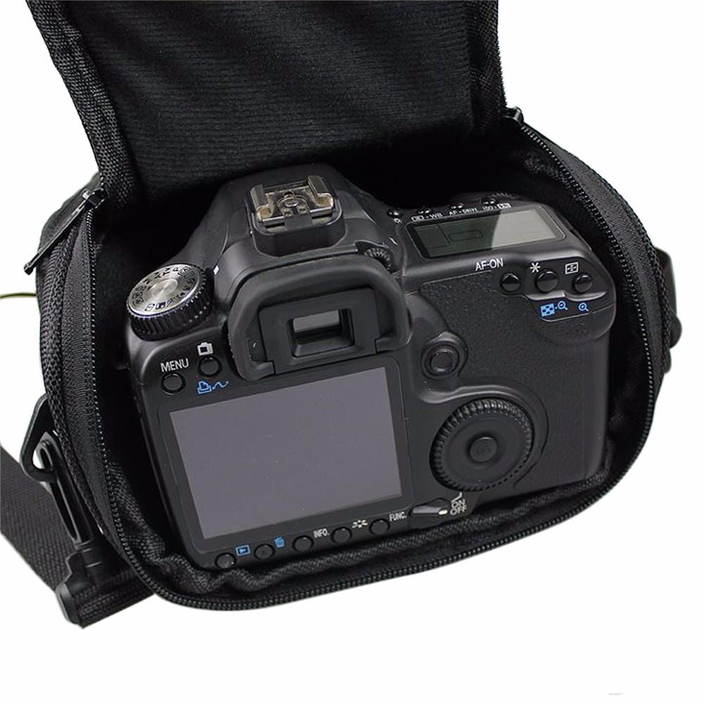 Fashion Triangle Waterproof DSLR/SLR Digital Camera Shoulder Bag For Canon EOS Nikon Camera Bag #5