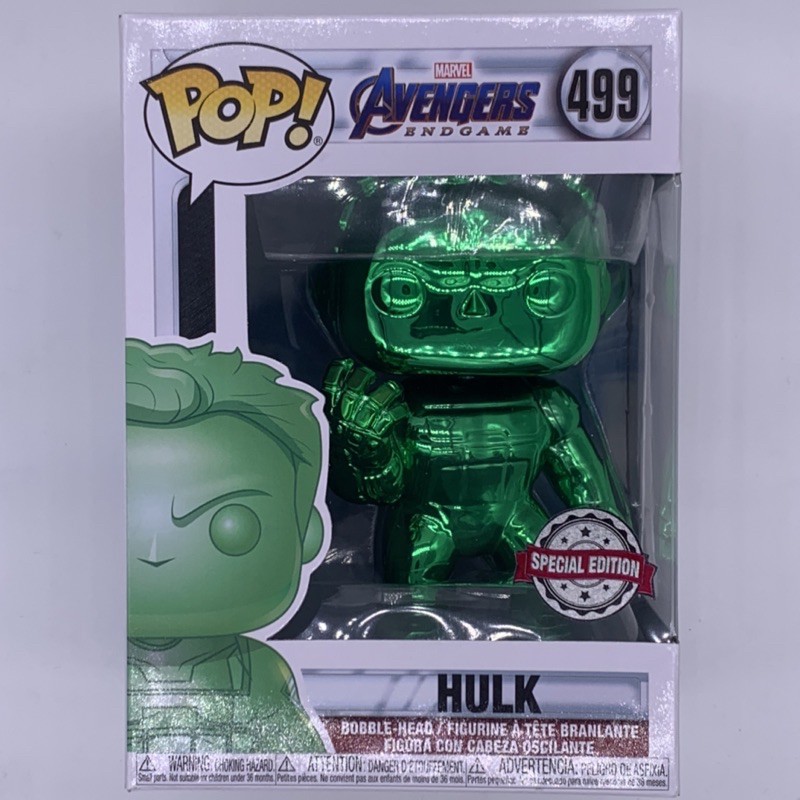 funko pop hulk chrome
