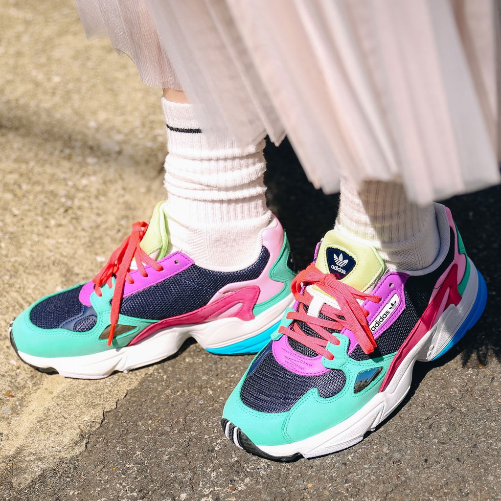 adidas falcon rainbow