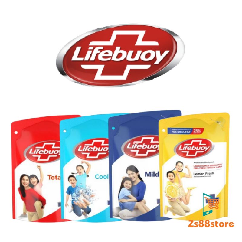 Lifebuoy Antibacterial Body Wash Refill All Variant 400ml Shopee Philippines