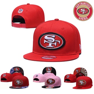 Fashion NFL San Francisco 49ers Baseball Caps New Adjustable Button Caps for Men and Women Adult Caps #1