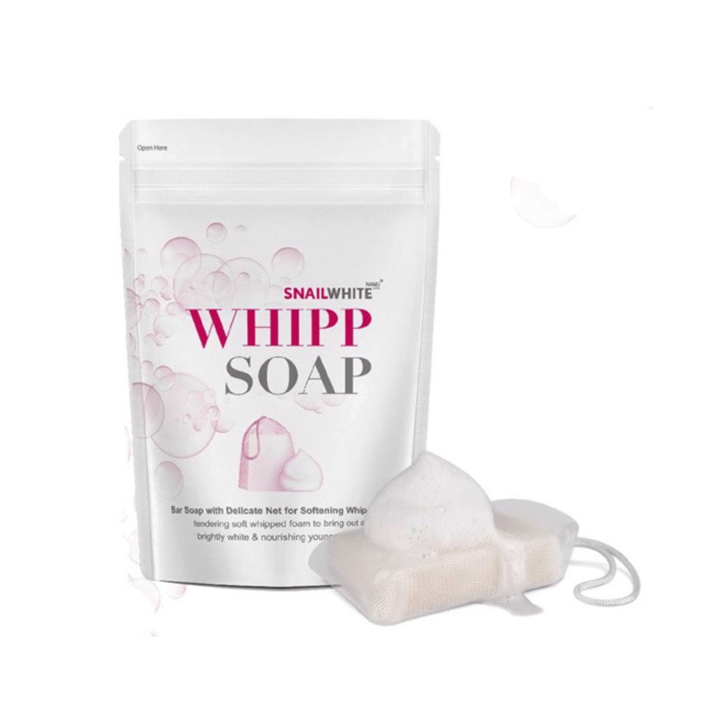 Authentic Snail White Whipp Soap | Shopee Philippines