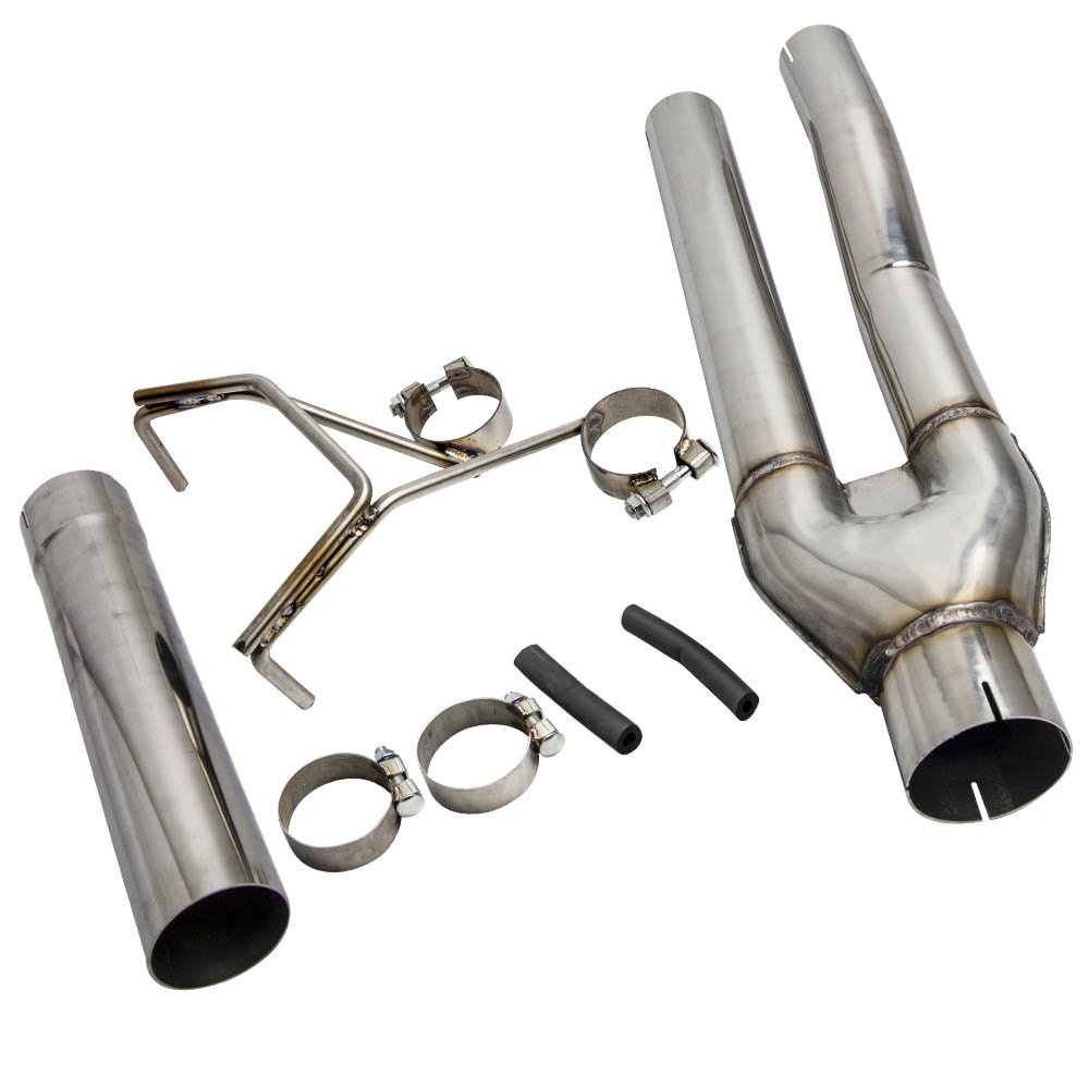 Dual Exhaust Muffler Delete Y Pipe YPipe Kit For Dodge Ram 1500 2009