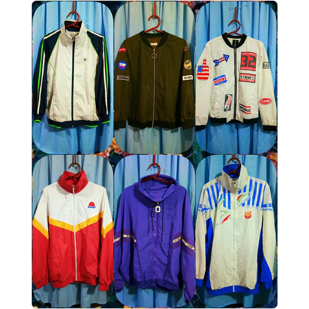 RANDOM UKAY JACKET FOR MEN (HOODIE/WINDBREAKER/BOMBER) Shopee Philippines