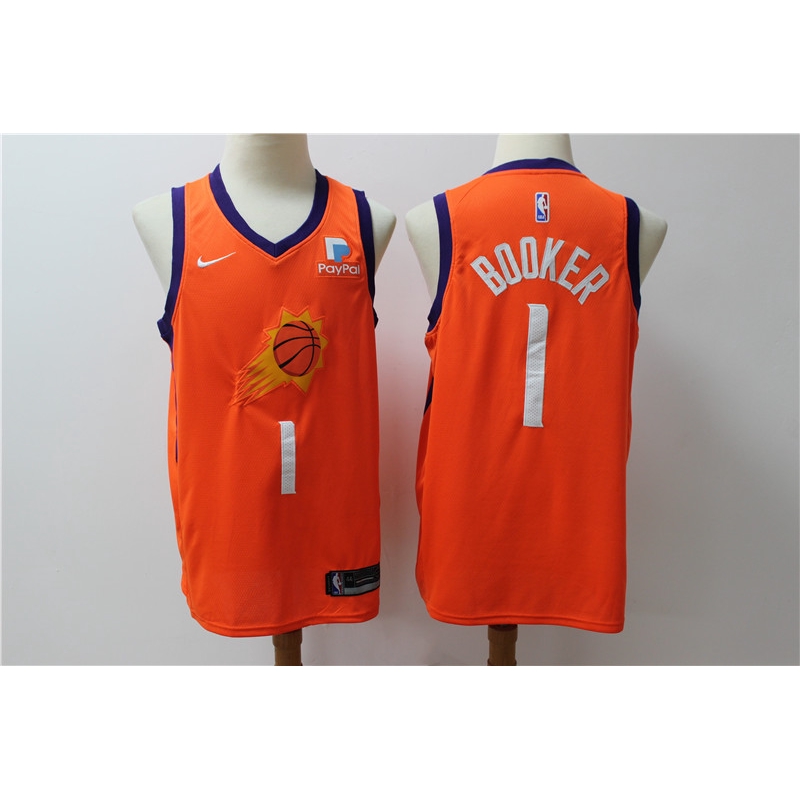 orange nba basketball jersey