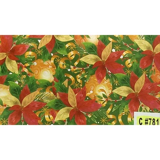 10 Sheets Glossy Thick Christmas Gift Wrap Paper (Size 25 x 19 Inches) #6