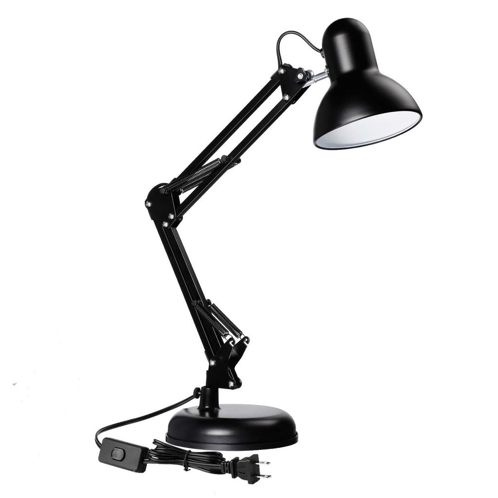 2022Metal Swing Arm Desk Lamp, Classic Architect Clip On Study Table