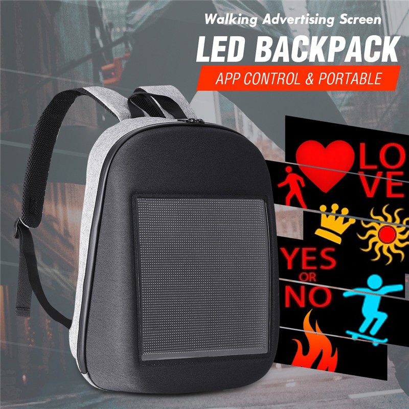 led backpack