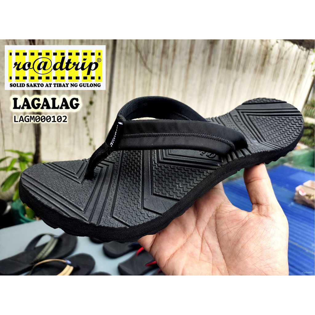 ROADTRIP Lagalag Mens Black #Tiresole Marikina Made Sandals # ...