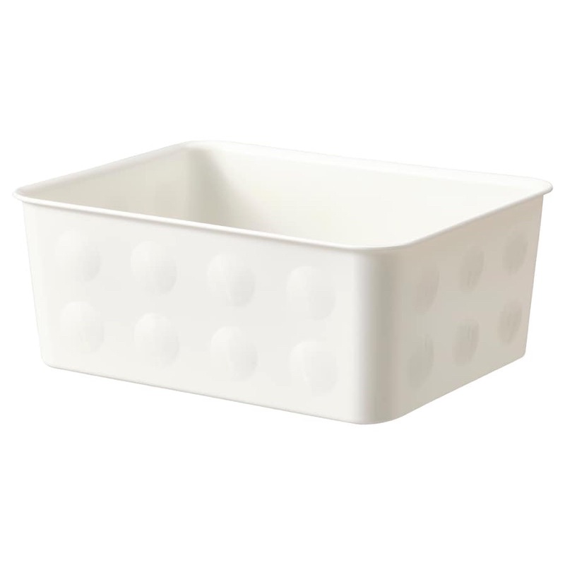 IKEA NOJIG Organizer, plastic/white, 20x25x10 cm | Shopee Philippines