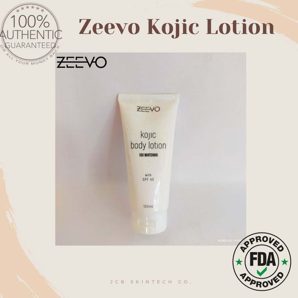 Zeevo Kojic Body Lotion (10x whitening & with SPF 40) AUTHENTIC